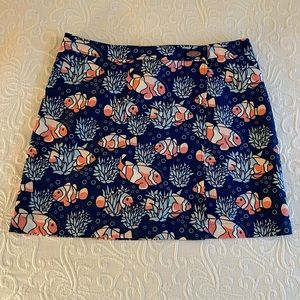 Vineyard Vines clownfish print skirt Size Medium